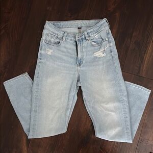 American Eagle Outfitters Blue Mom Jeans